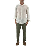 Pantaloni di lino Uomo Manifattura Borge