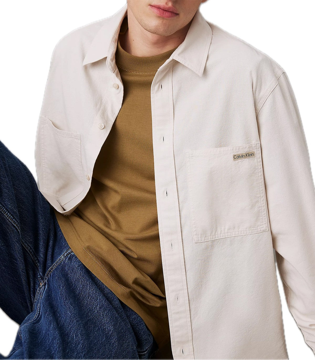 Camicia overshirt Uomo Calvin Klein