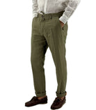 Pantaloni di lino Uomo Manifattura Borge
