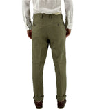 Pantaloni di lino Uomo Manifattura Borge