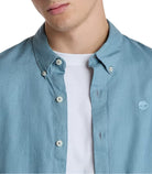 Camicia di lino Uomo Timberland Mill Bl