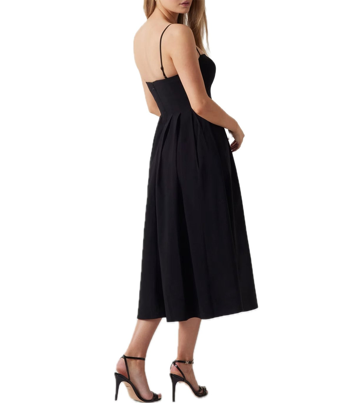 Abito midi plissettato Donna Guess
