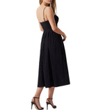 Abito midi plissettato Donna Guess