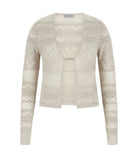 Cardigan in maglia traforata Donna Guess