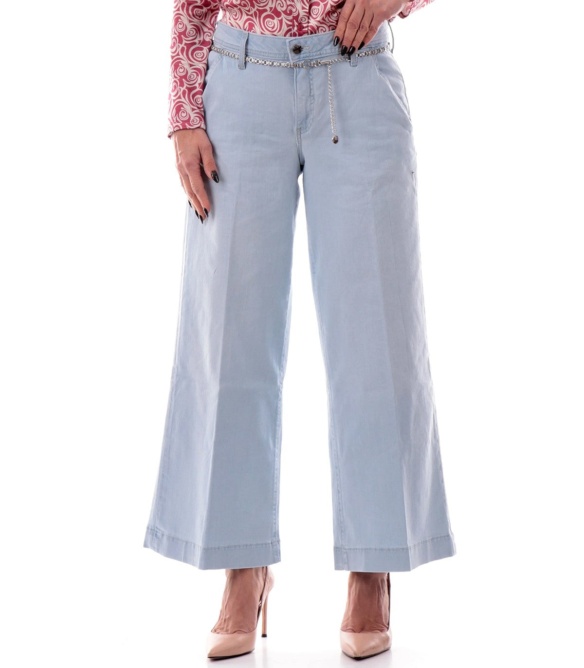 Jeans Wide Leg Donna Guess Zoya