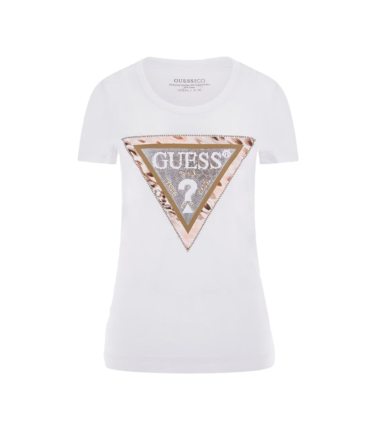 T-shirt con logo Donna Guess