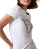 T-shirt con logo Donna Guess