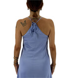 Abito lungo in raso Donna Anis