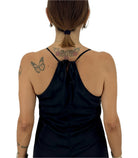 Abito lungo in raso Donna Anis