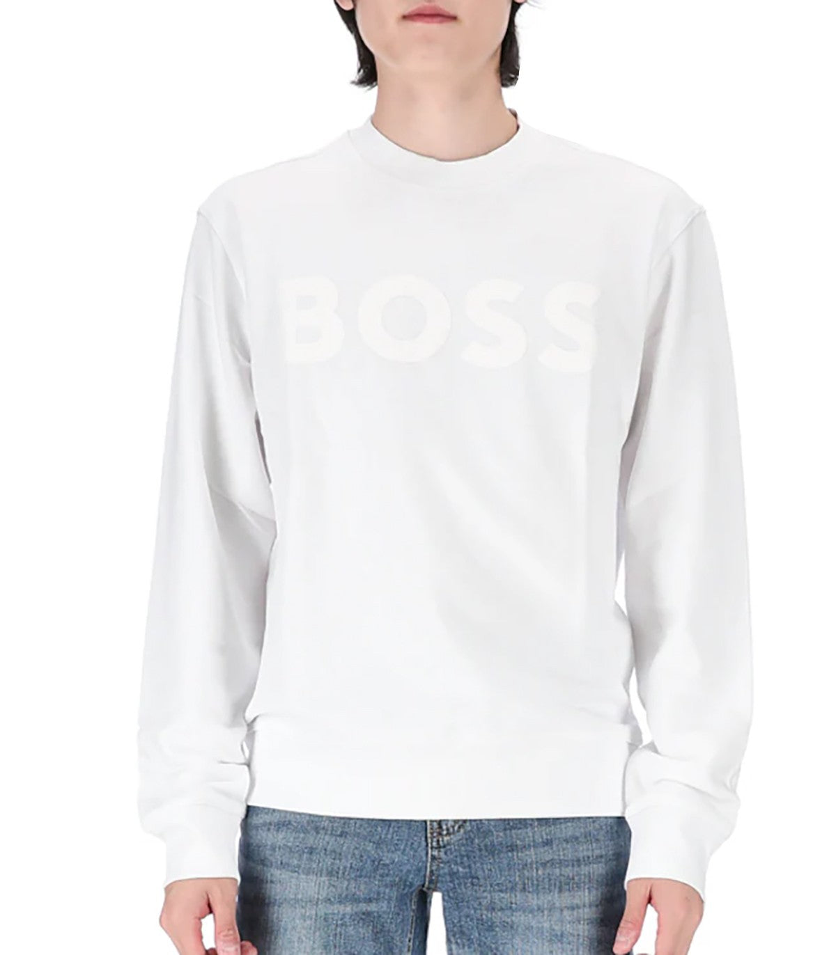 Felpa girocollo Uomo Boss