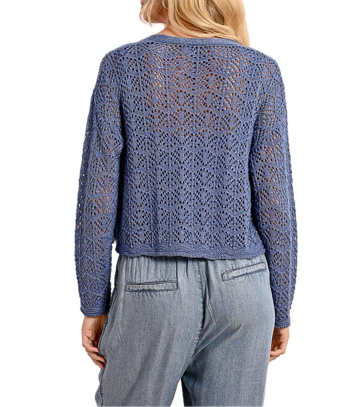 Cardigan in maglia traforata Molly Bracn
