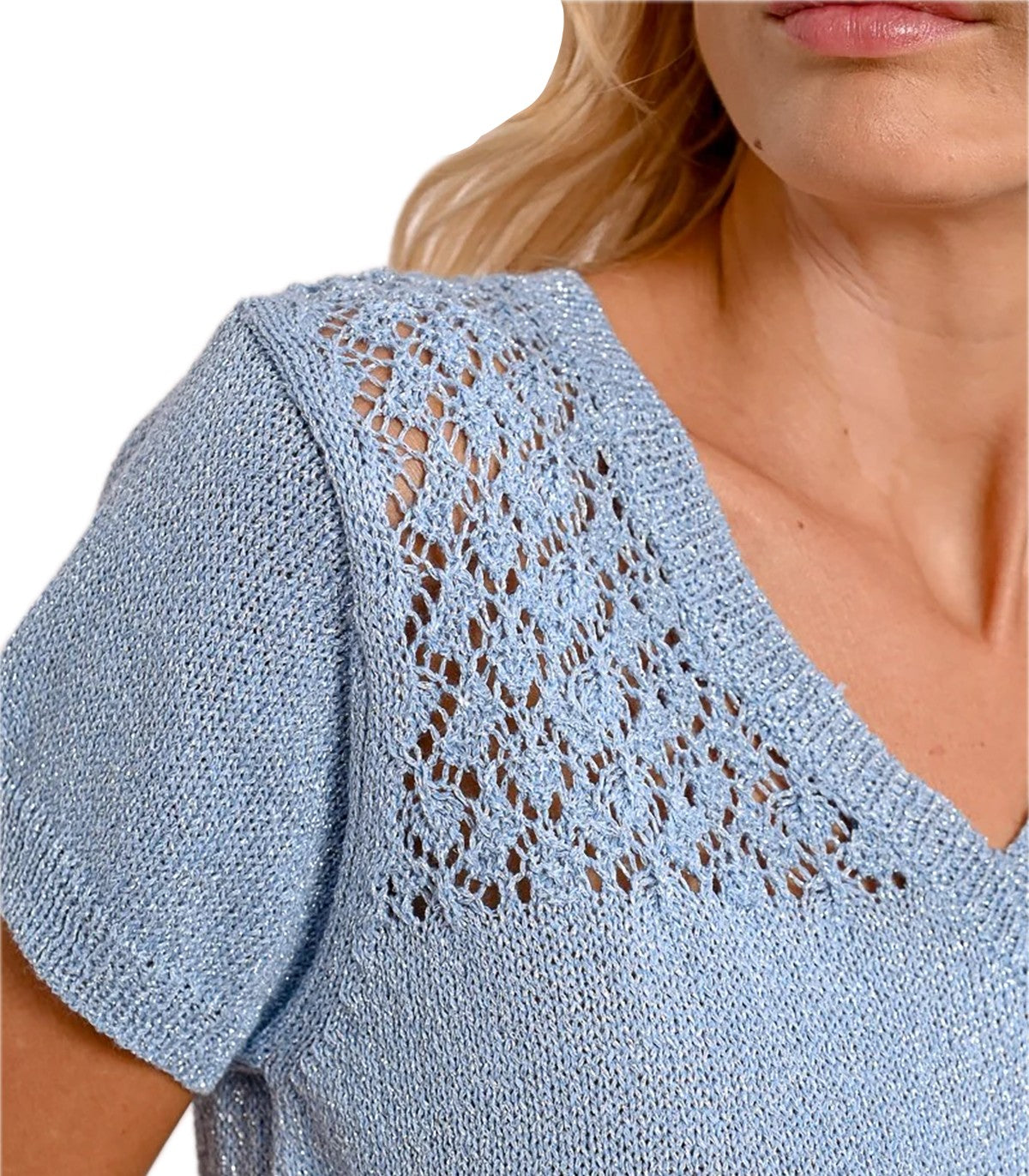 T-shirt in maglia Molly Bracken