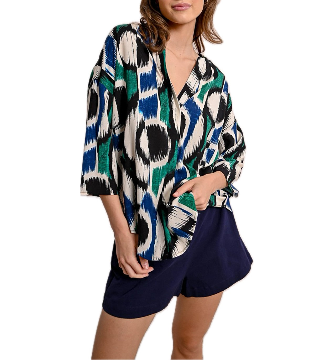 Blusa in viscosa Molly Bracken