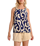 Top con stampa Molly Bracken