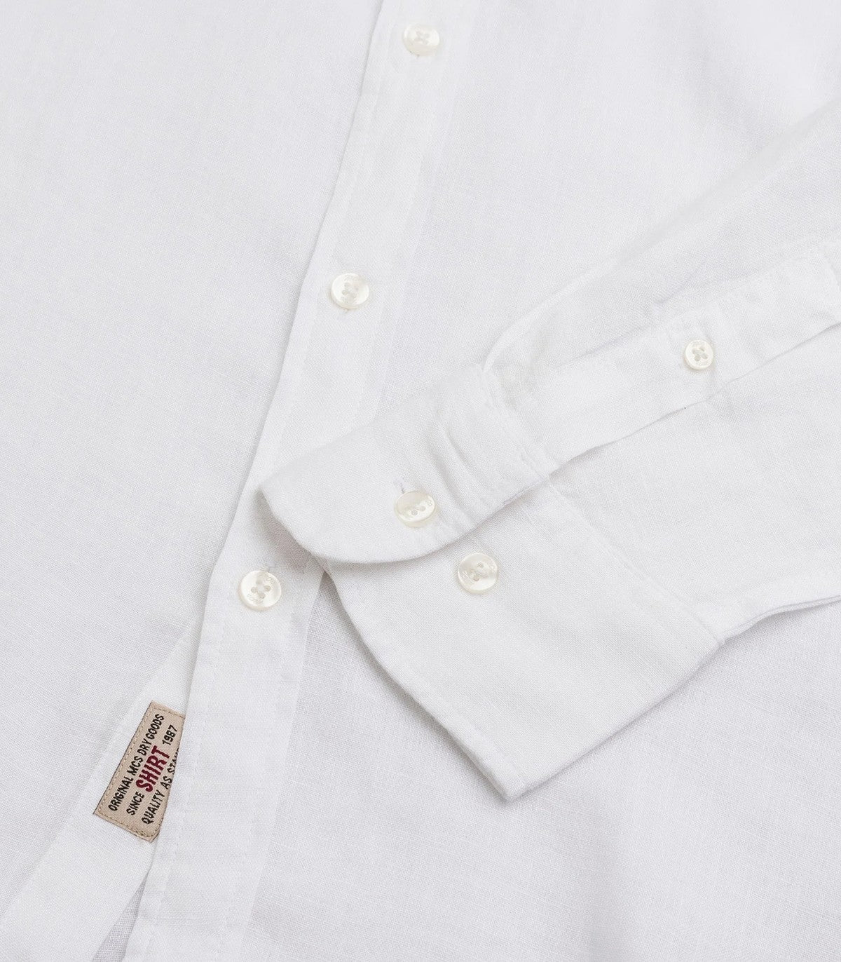 Camicia di lino Button down MCS
