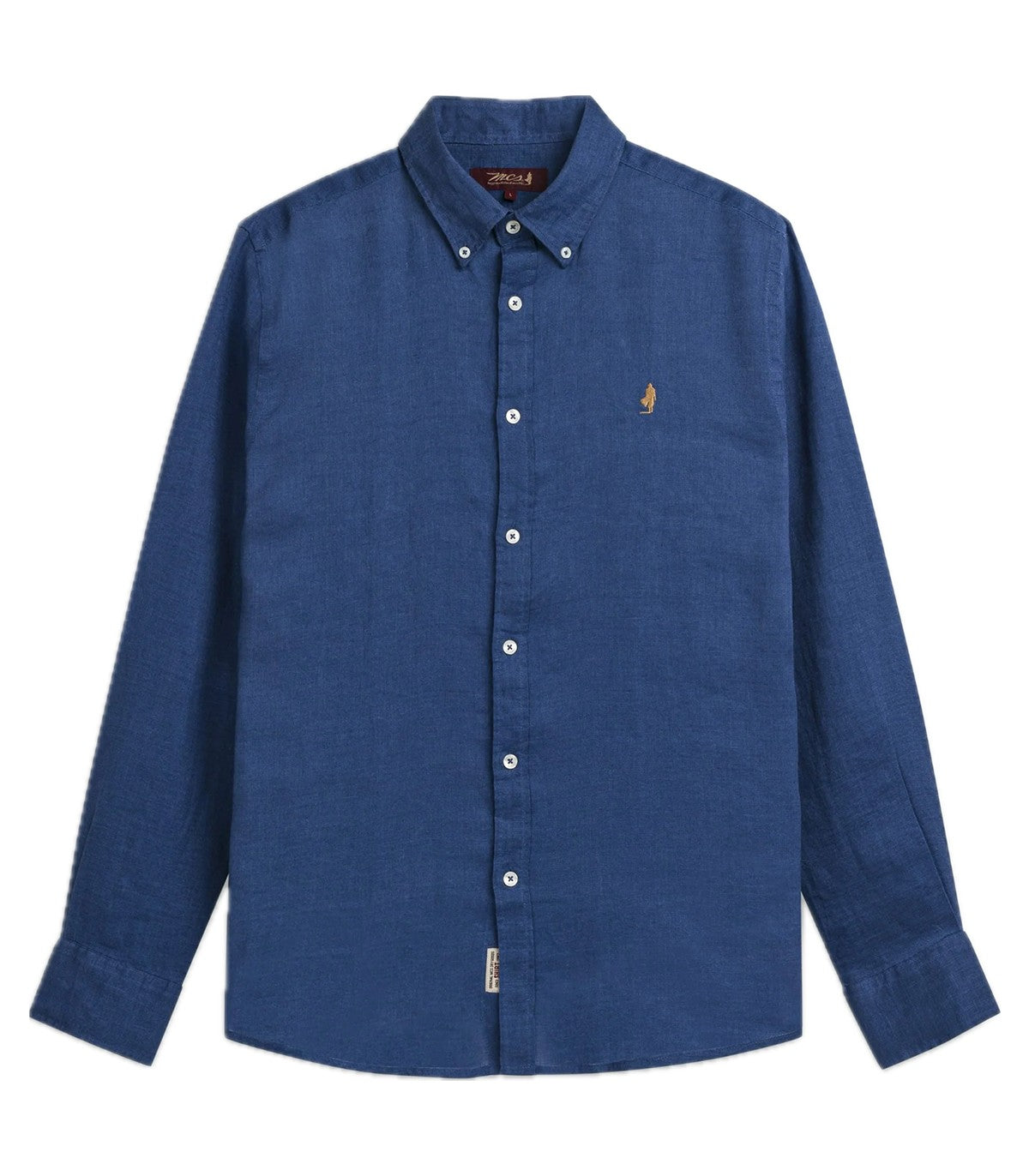 Camicia di lino Button down MCS