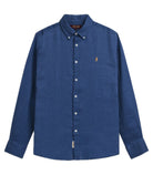 Camicia di lino Button down MCS