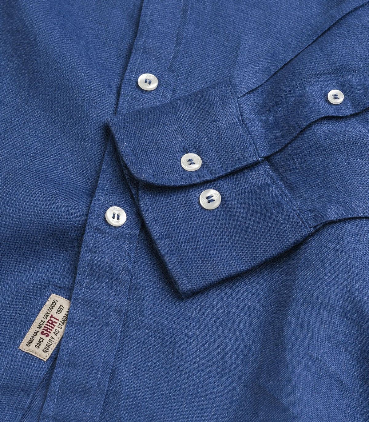 Camicia di lino Button down MCS