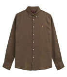 Camicia di lino Button down MCS
