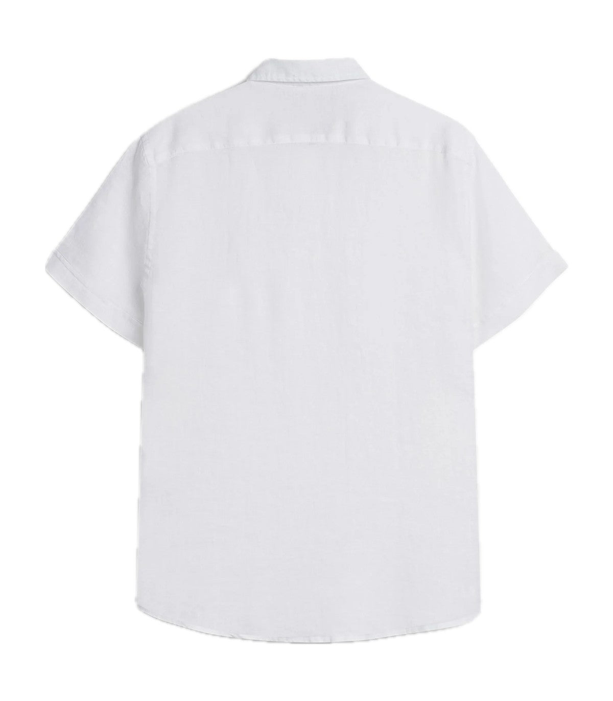 Camicia di lino mezza manica MCS