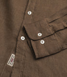 Camicia di lino Button down MCS