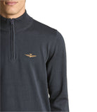 Maglia mezza zip Uomo Aeronautica
