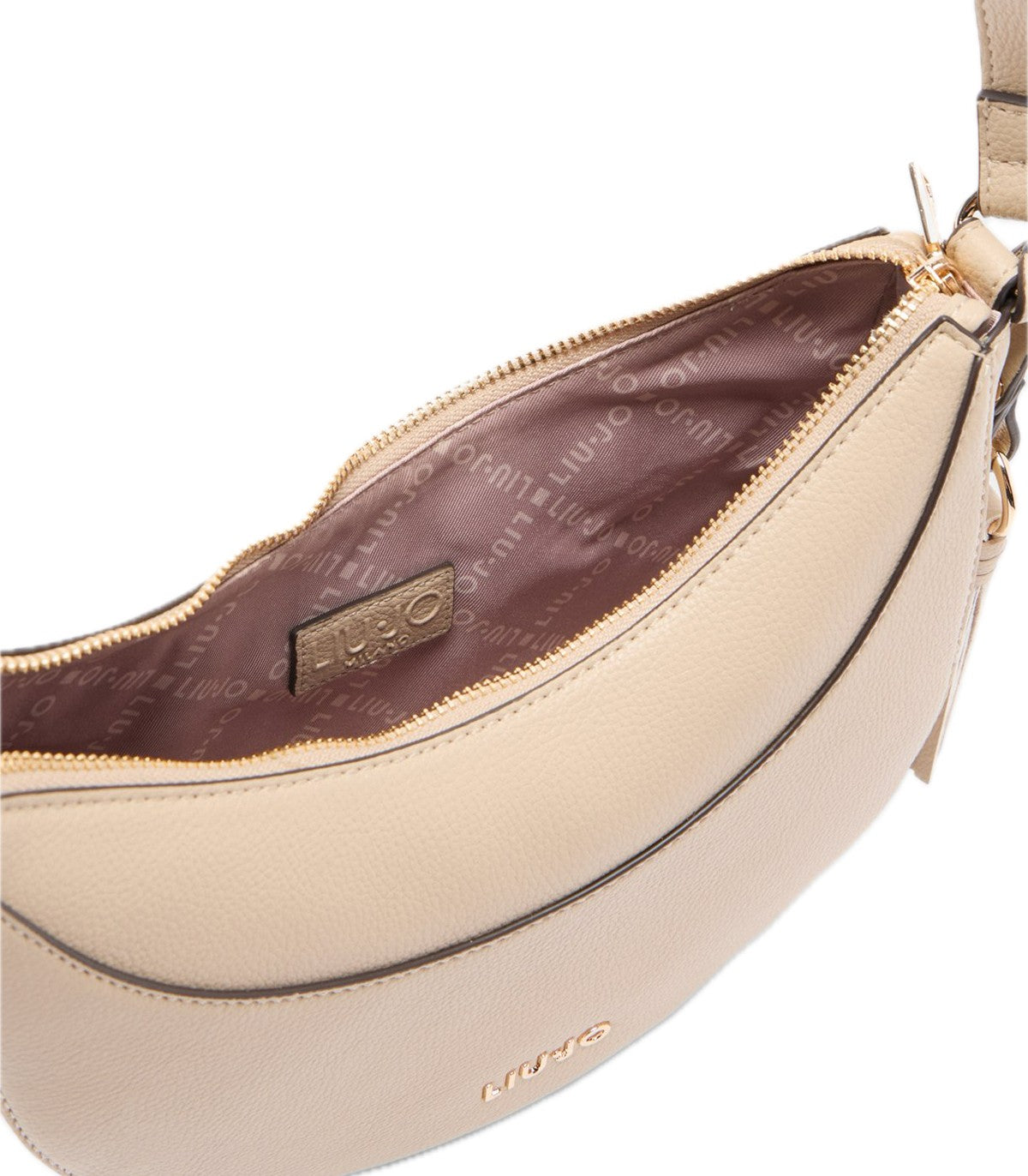 Borsa a spalla media con charm Liu Jo