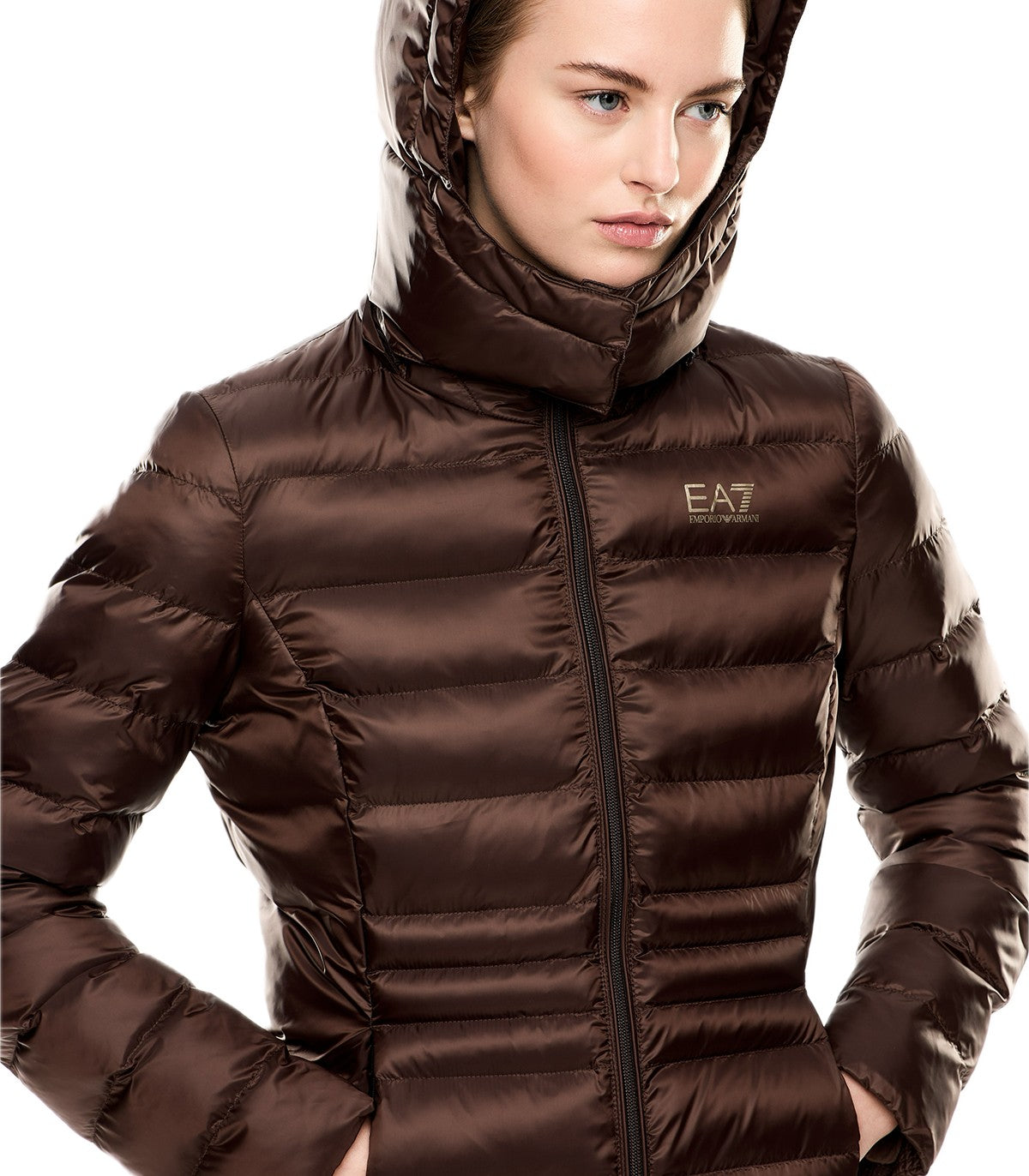 Piumino lungo Donna Emporio Armani EA7
