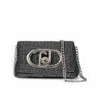 Borsa LaPuffy mini con strass Liu Jo