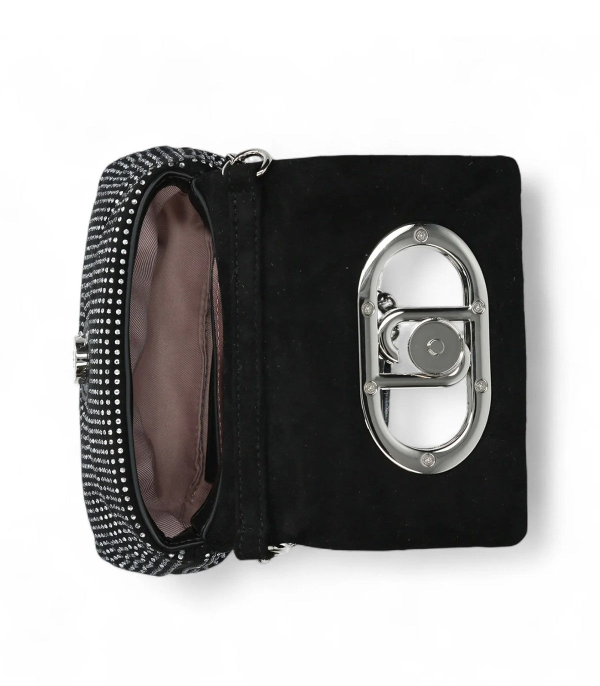 Borsa LaPuffy mini con strass Liu Jo