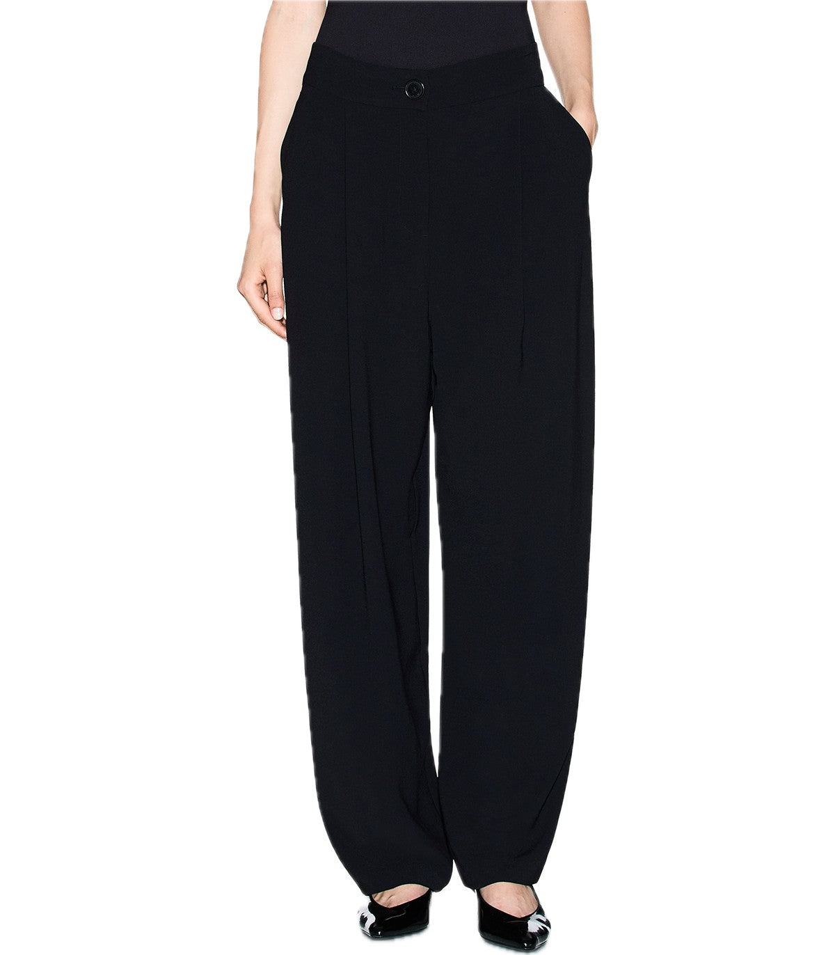 Pantaloni in twill Donna Armani Exchang