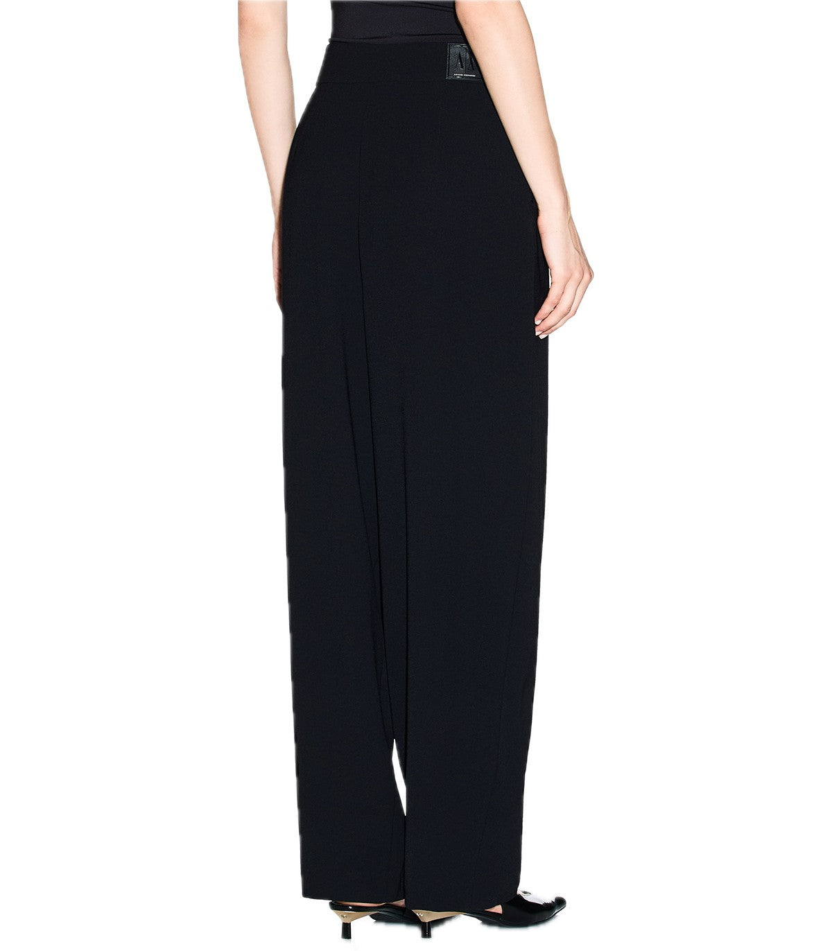Pantaloni in twill Donna Armani Exchang