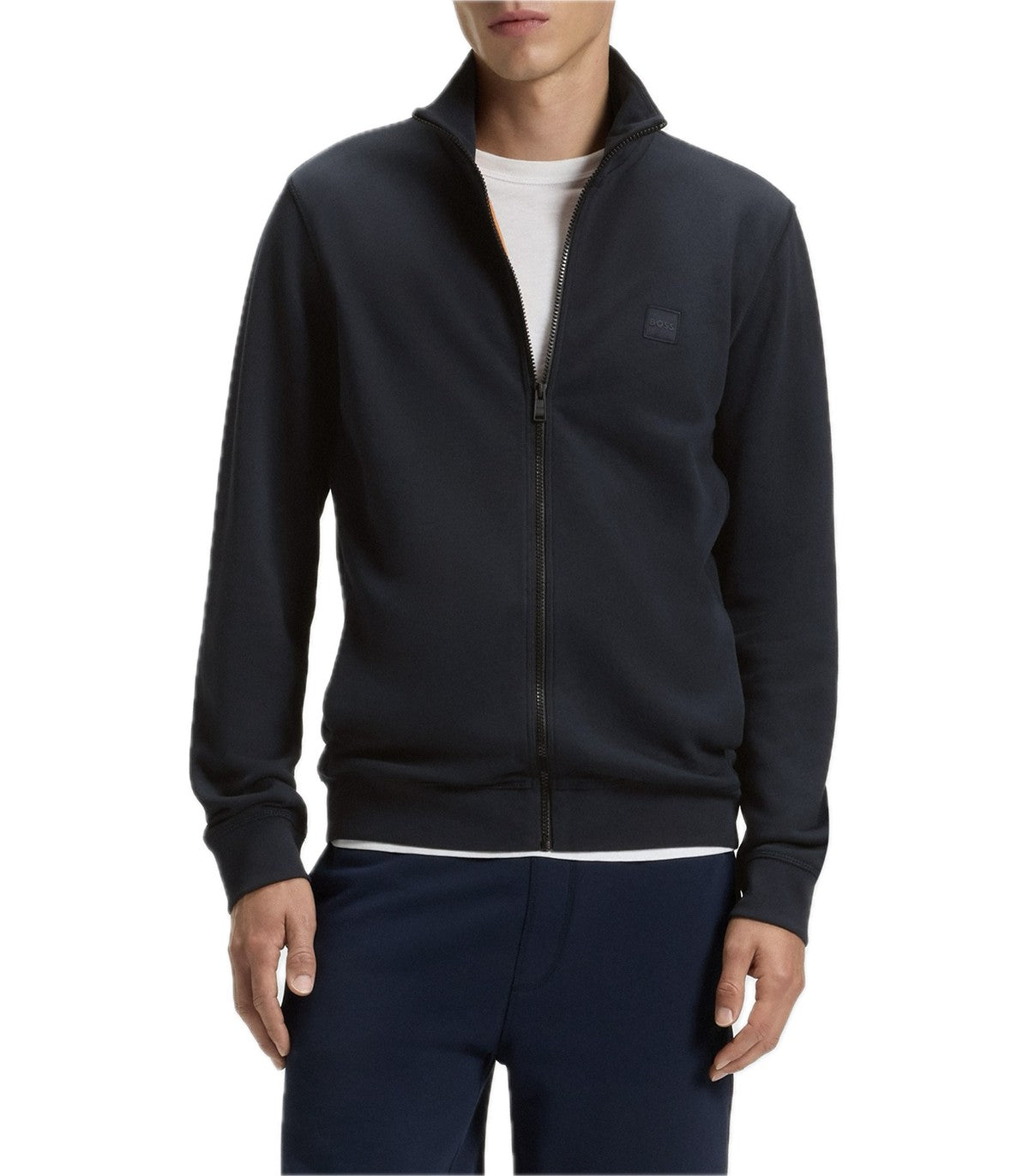 Felpa full zip Uomo Boss Zestart