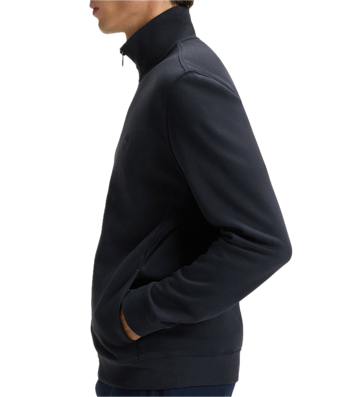 Felpa full zip Uomo Boss Zestart