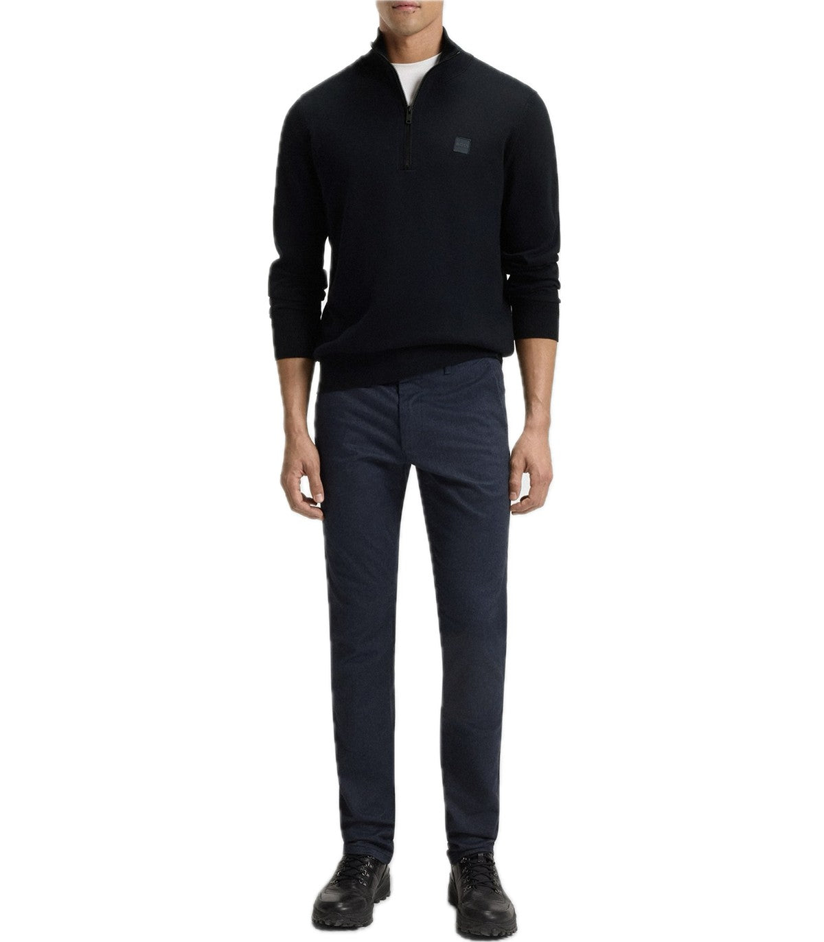 Maglione mezza zip Uomo Boss Kanobix