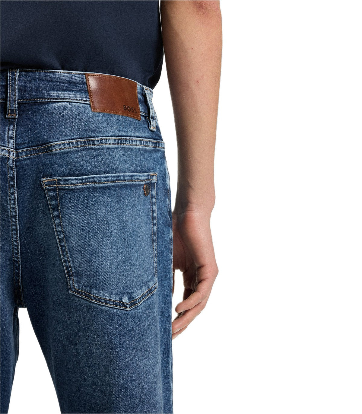 Jeans regular Uomo Boss Maine