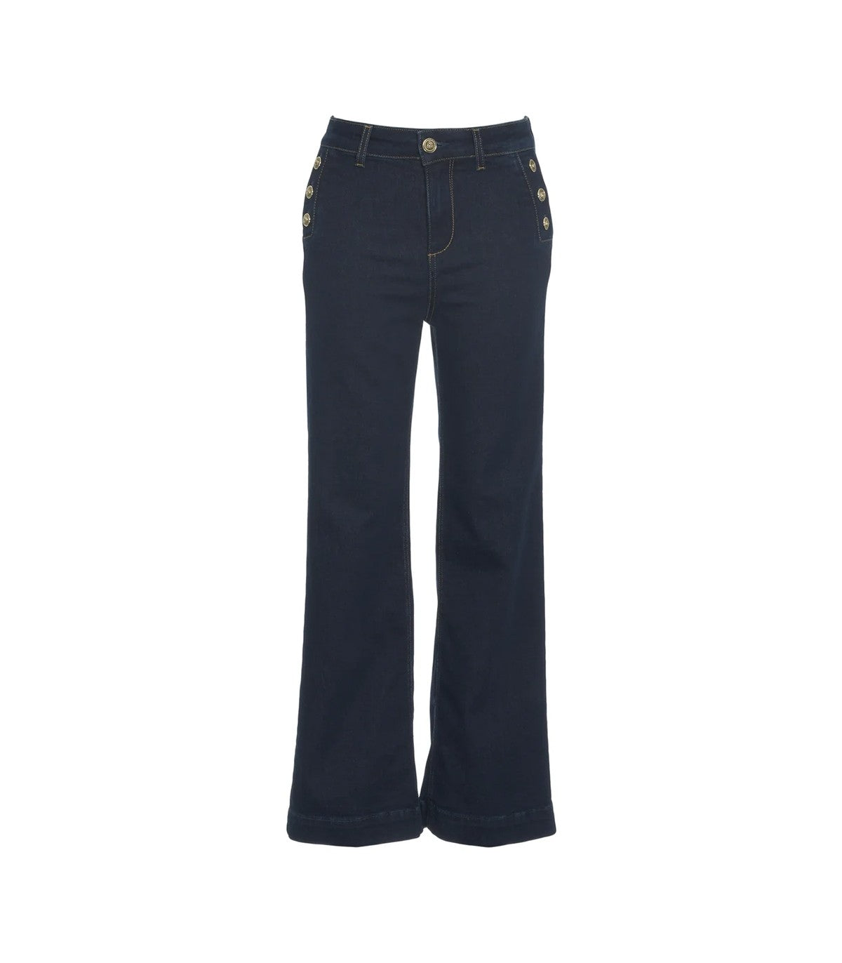 Jeans con bottoni decorativi Liu Jo