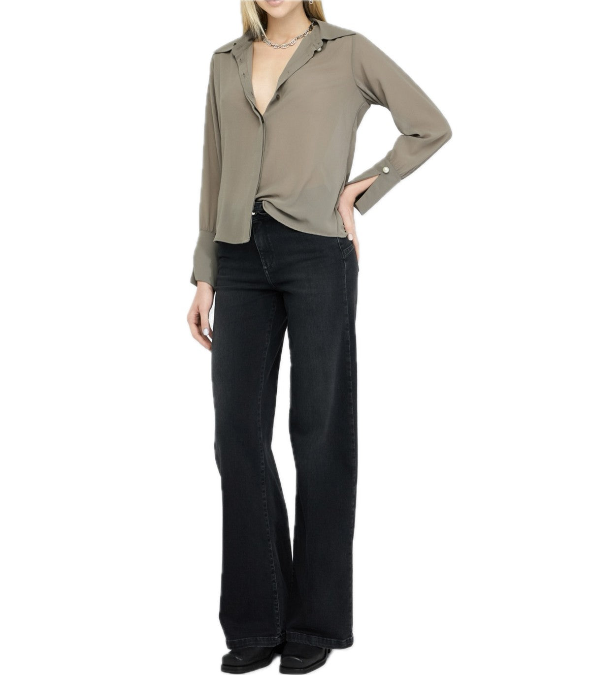 Camicia con perle Liu Jo