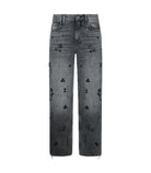 Jeans straight con strass Liu Jo