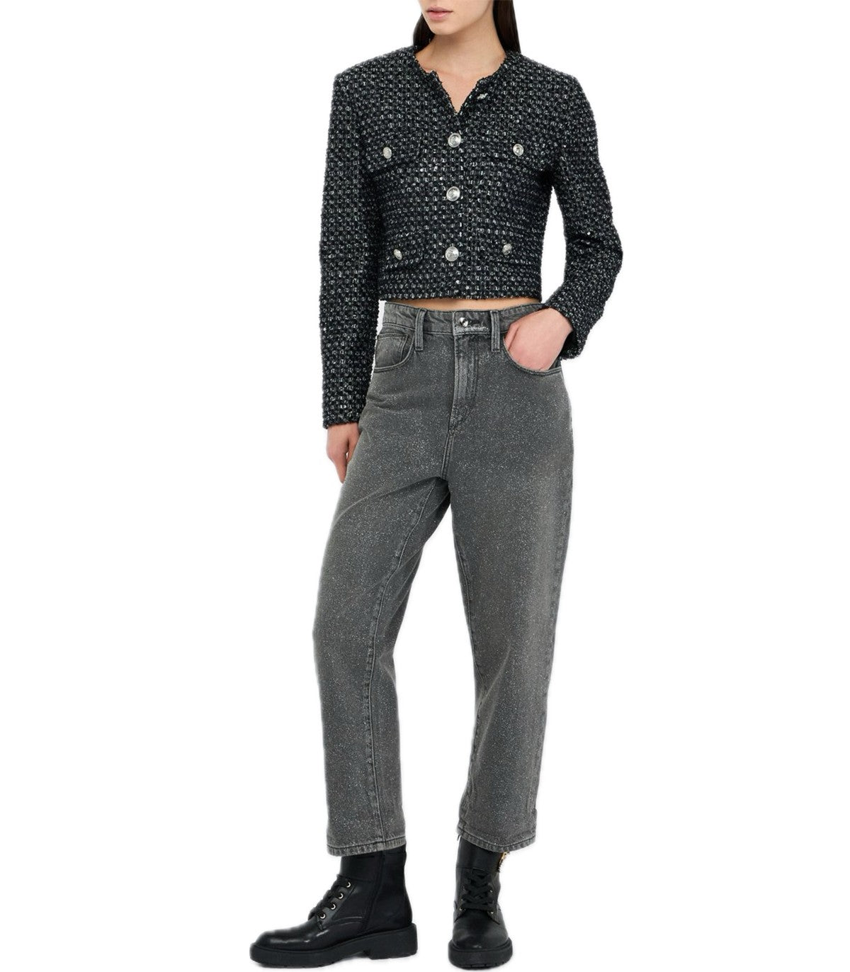 Jeans straight a vita alta Liu Jo