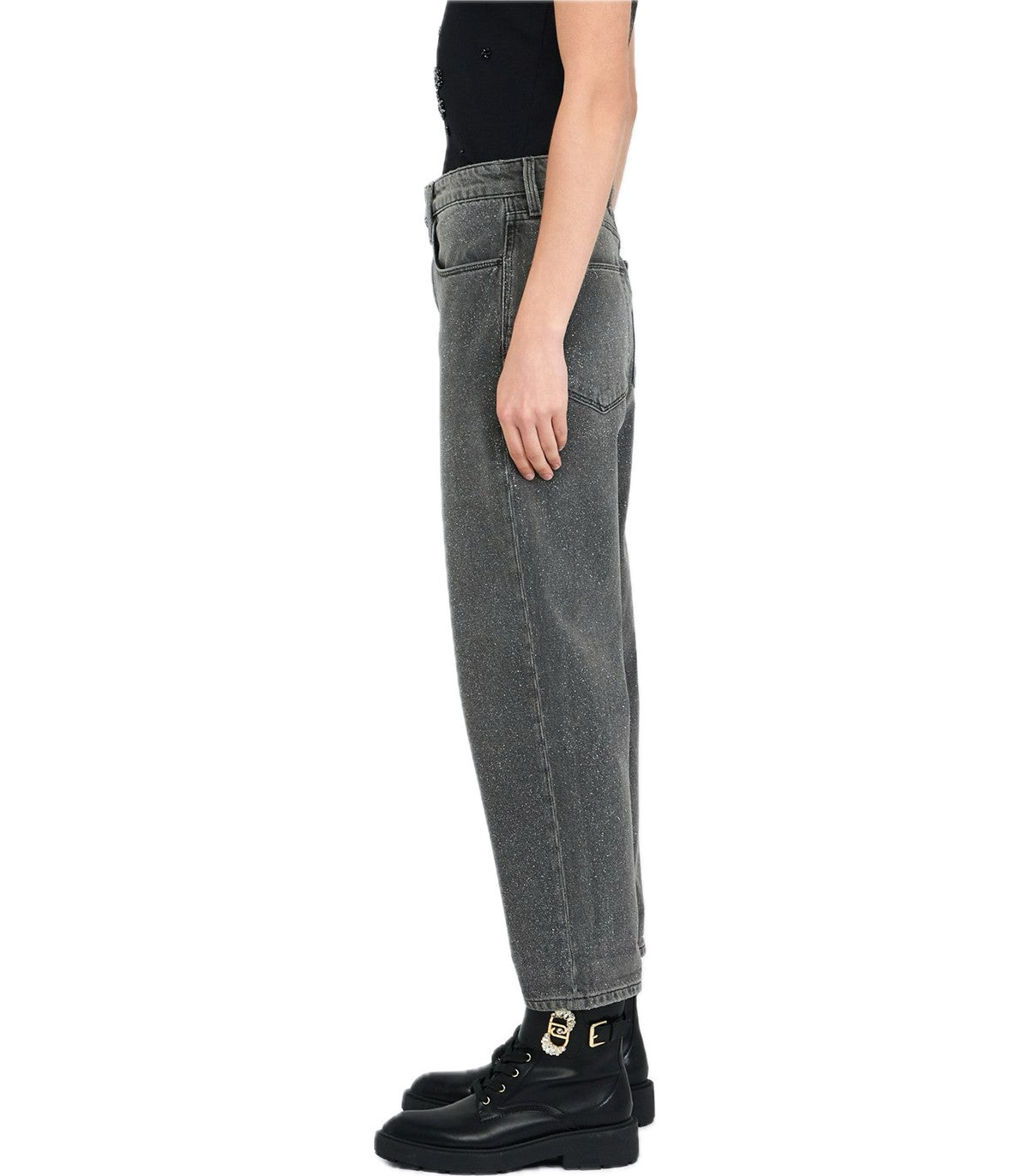 Jeans straight a vita alta Liu Jo