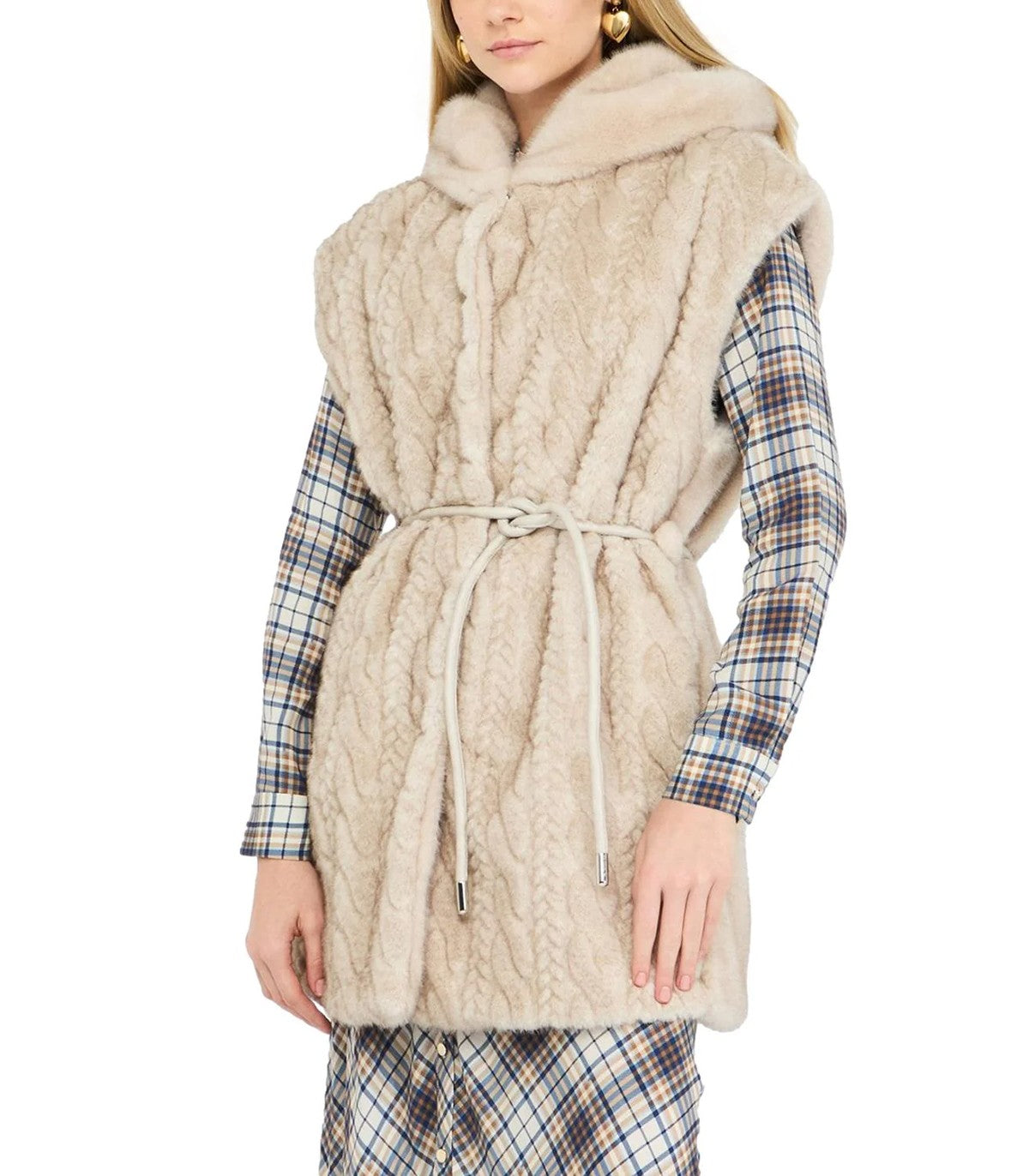 Gilet con cappuccio Liu Jo