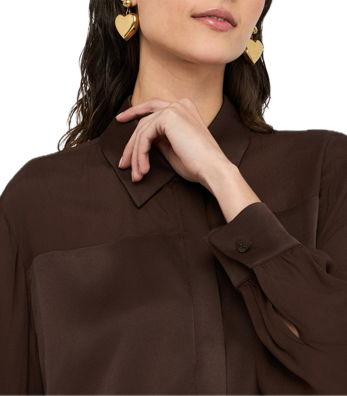 Camicia in crepe de chine Liu Jo
