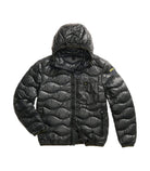 Piumino ad onde Uomo Blauer Wave