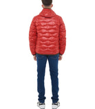 Piumino ad onde Uomo Blauer Wave