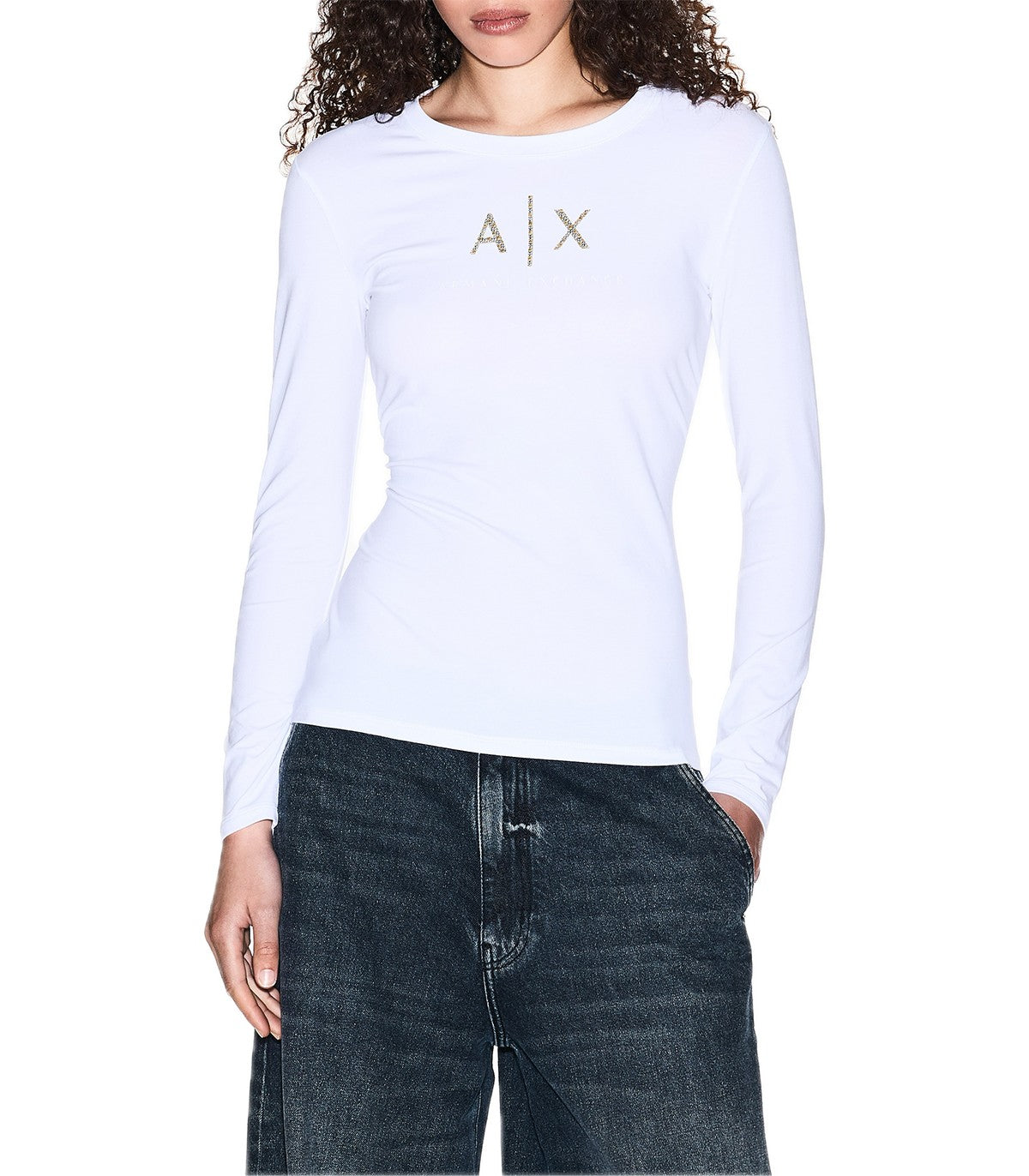 T-shirt maniche lunghe Armani Exchange