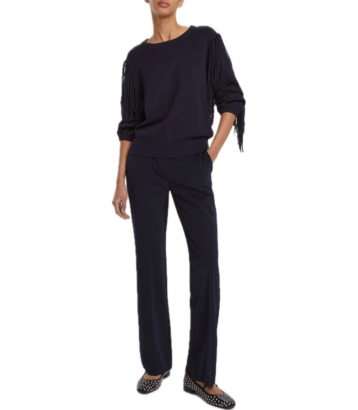 Pantaloni semi Flare Emme Marella Chioma