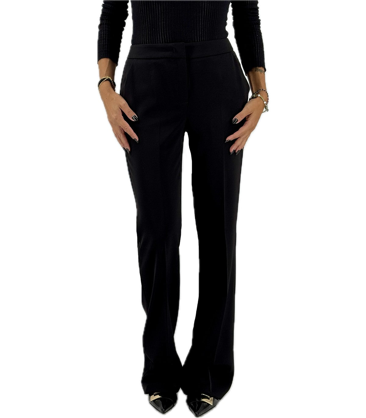Pantaloni semi Flare Emme Marella Chioma