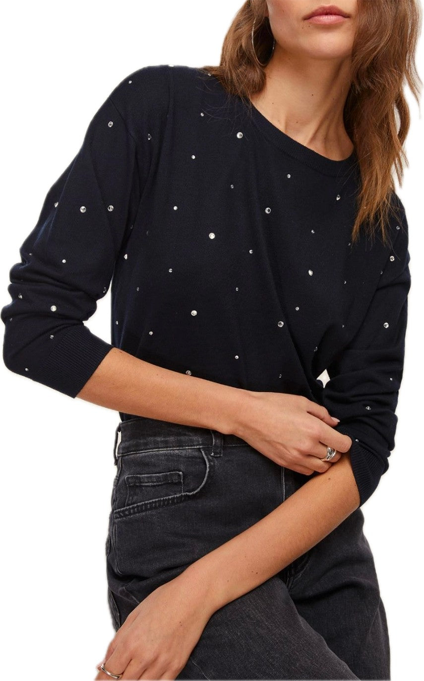 Maglia over con cristalli Emme Marella E