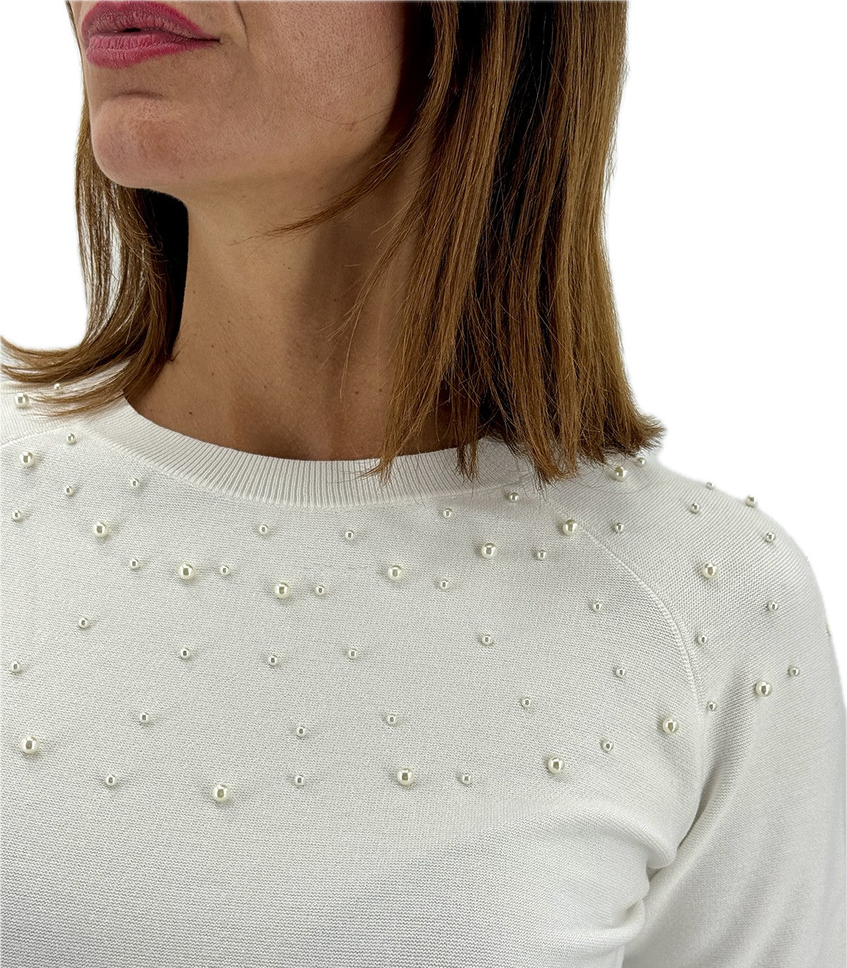 Maglia con perle Donna Emme Marella Gian
